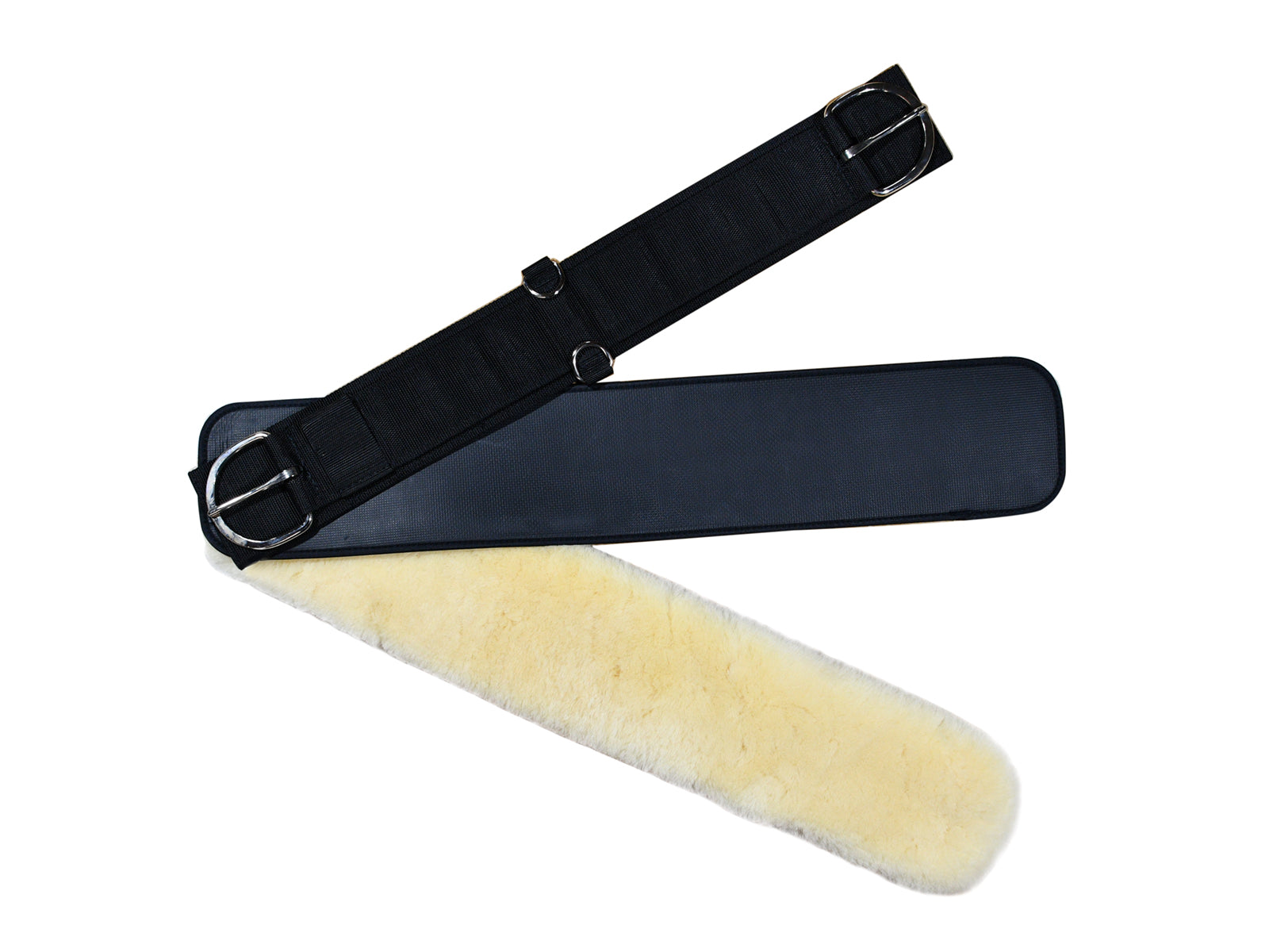 Kombigurt Neopren mit Klett- & Lammfelladapter
