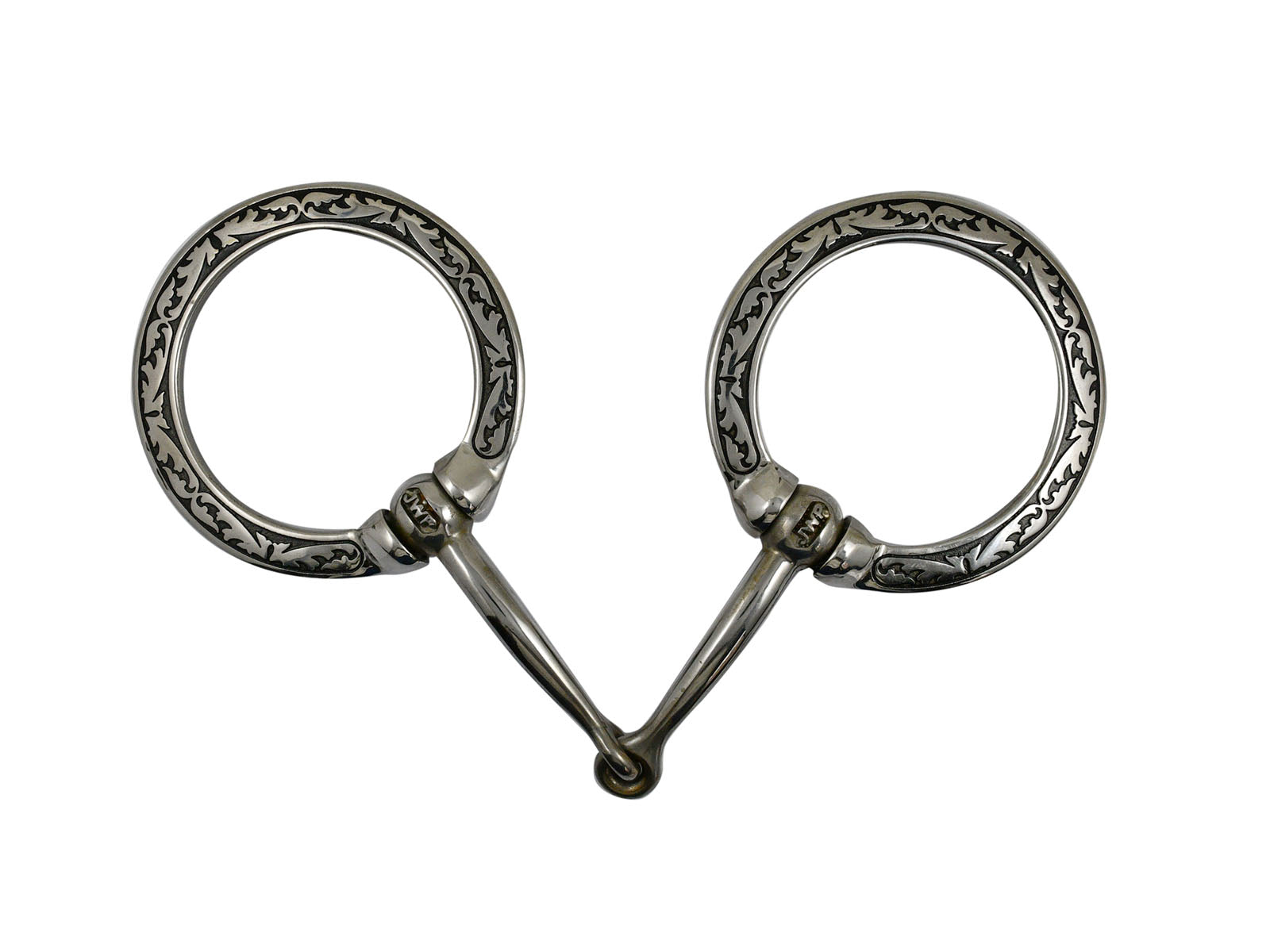 Jeremaih Watt Snaffle Fancy Ring mit Kupfereinlage