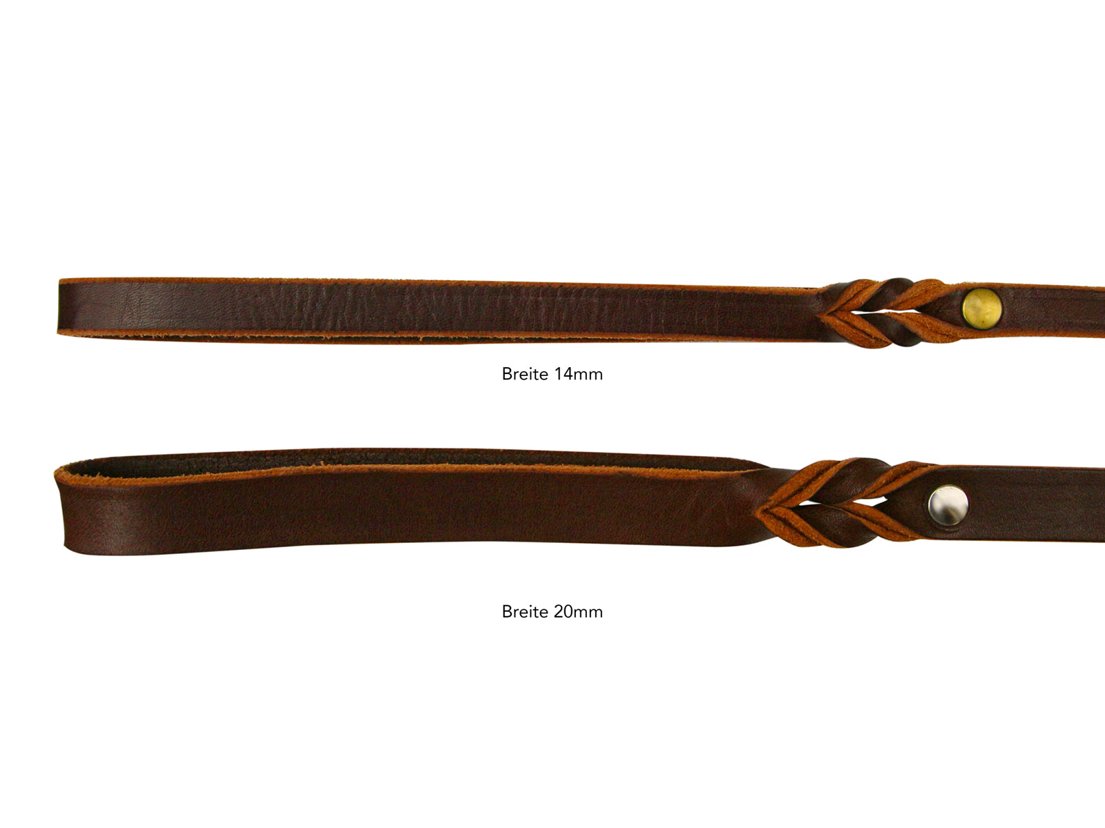 RIESER Hundeleine geschlitzt